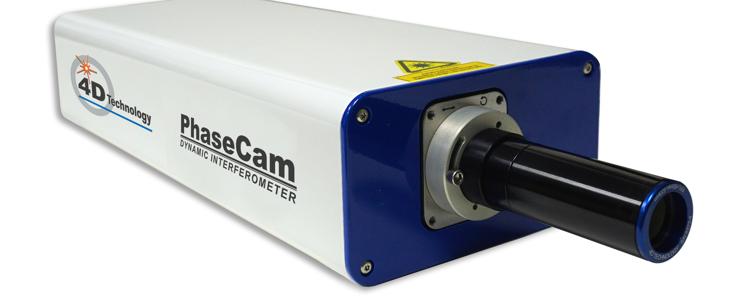 Measure Infrared Optics (IR Optics) - 4D Technology PhaseCam Twyman-Green IR Laser Interferometers at IR, NIR wavelengths