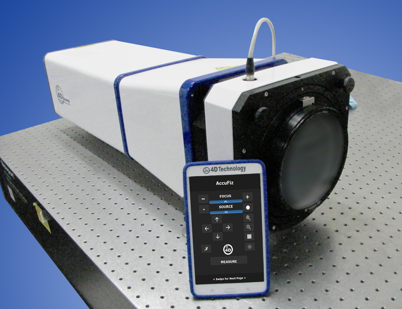 AccuFiz Fizeau Visible Wavelength Interferometers - 4D Technology