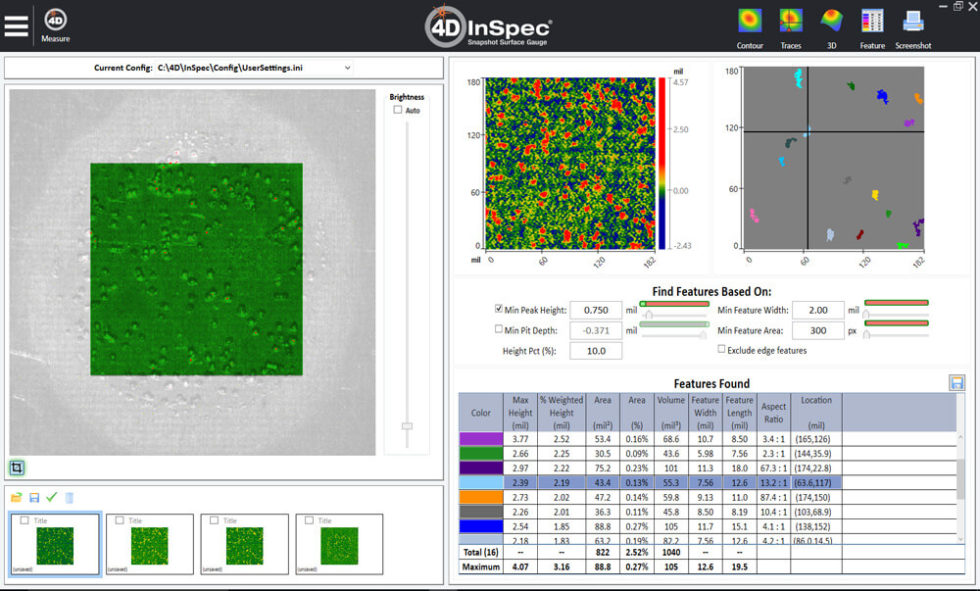 4d Inspec Analysis Software 4d Technology 1061