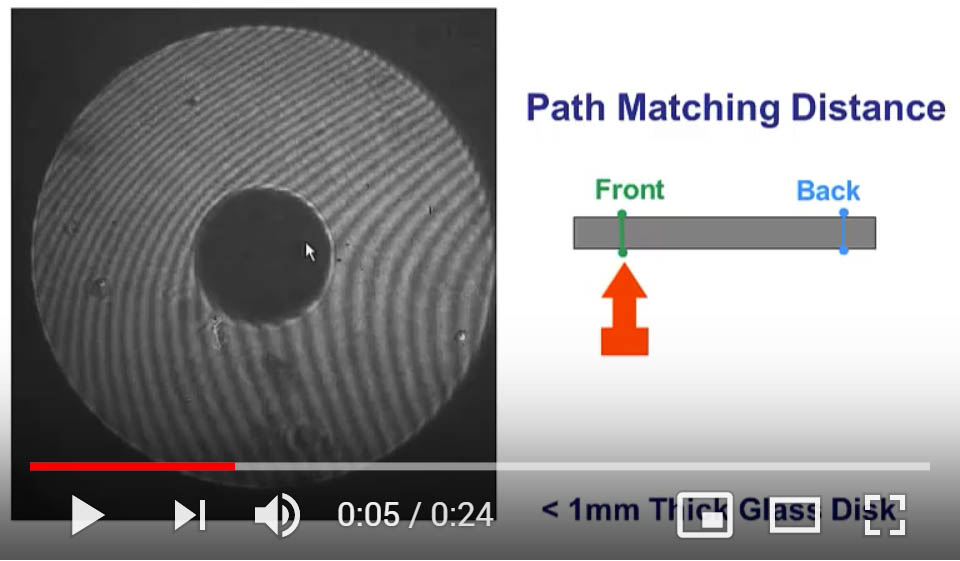 Laser Interferometer Pathmatching
