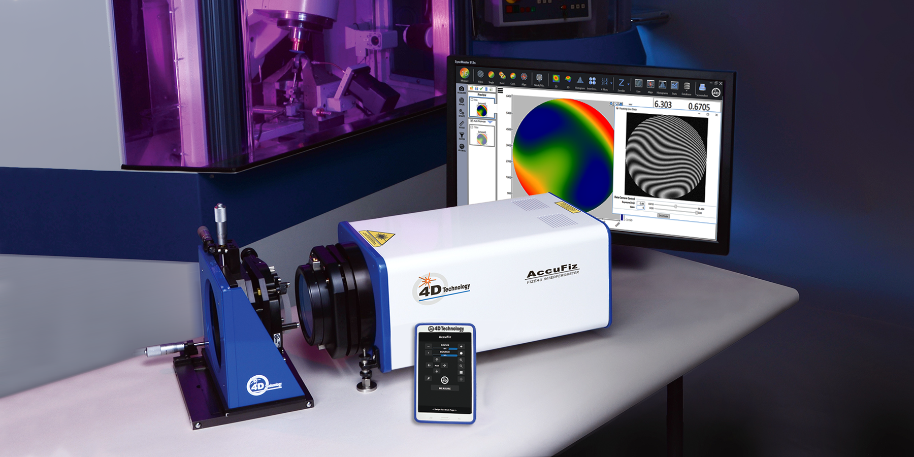 4D Technology AccuFiz Fizeau Interferometer