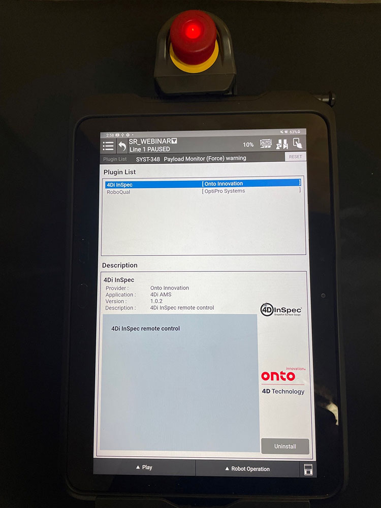 Fanuc_image 4_sm 4Di InSpec AT for automated measurement of surface defects and surface features such as edge break, chamfers, radii