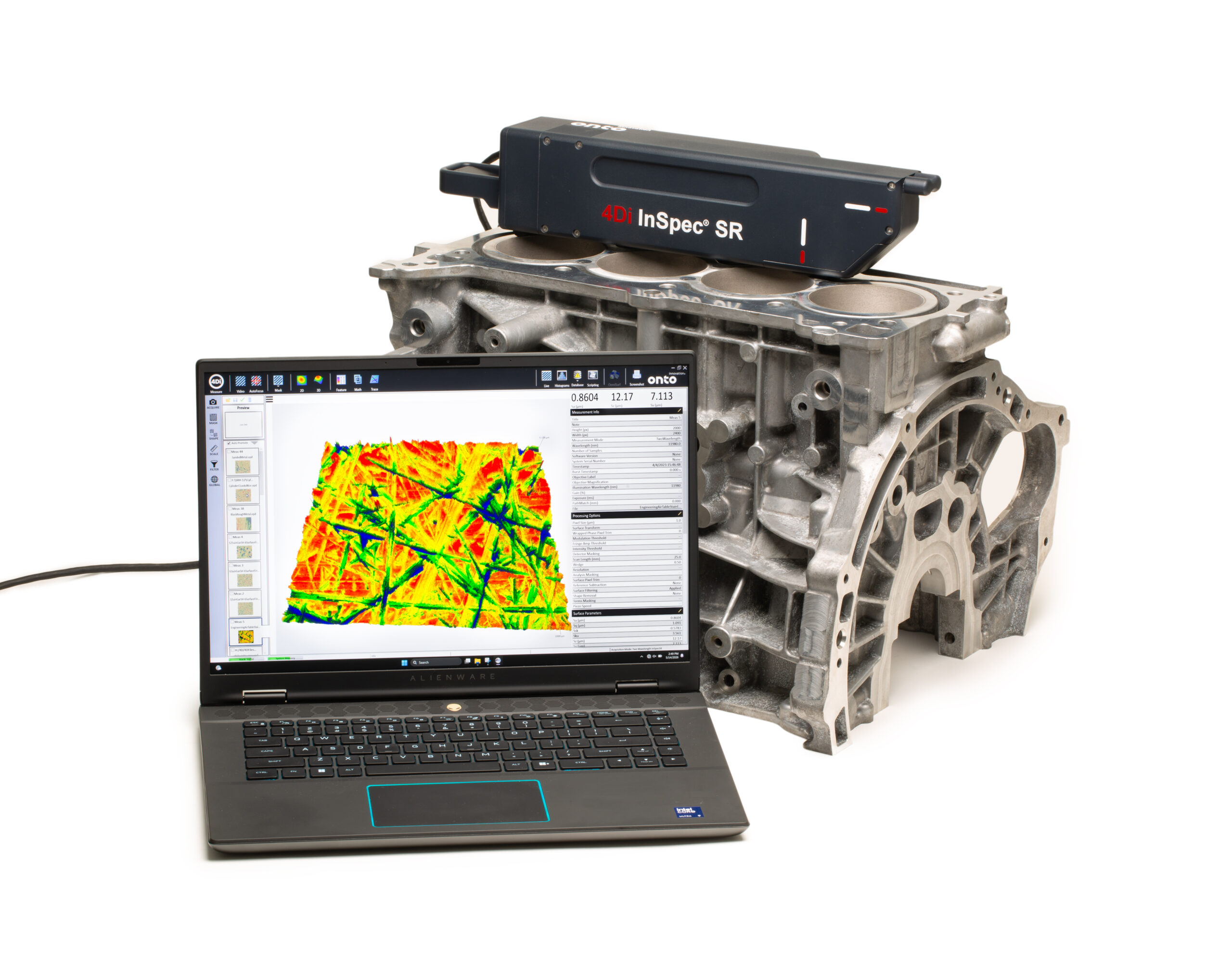 4Di InSpec SR surface roughness system